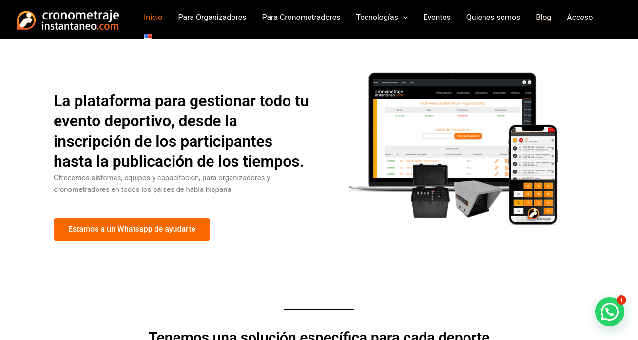 Cronometraje Instantáneo